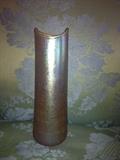 Irridized antique vase, Unsigned