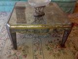 Fantastic Hollywood Regency mirrored coffee table