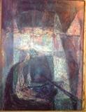 Mid century daed 1958 large piano player, artist Hays