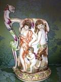 Antique ,early mark, Capodimonte large tankard
