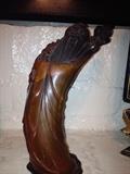 Horn carving