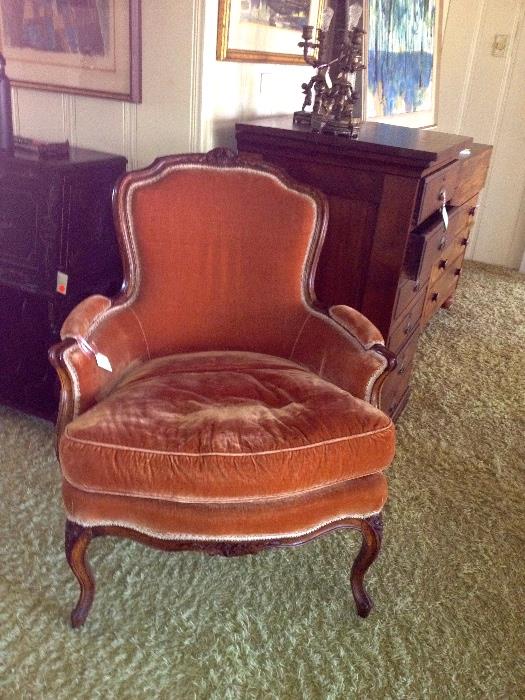 Louis XV bergere excellent condition circa 1780's