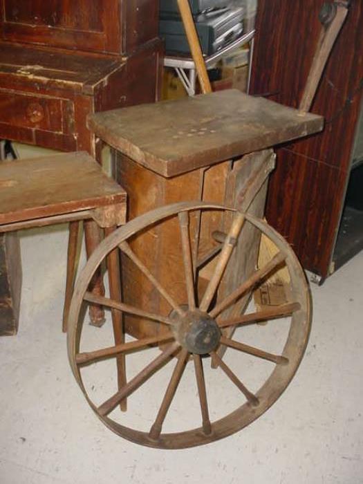 Spinning wheel from the House of Seven Gables