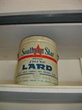 Antique Tin Lard