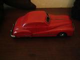 Antique Metal Red Car Toy