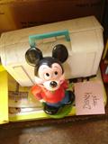 Vintage Disney Toys - Record Player, Mickey Mouse
