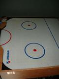 Electronic Air Hockey Game w/Pucks