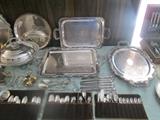 Sterling and silver plate items