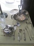 sterling and silver plate items