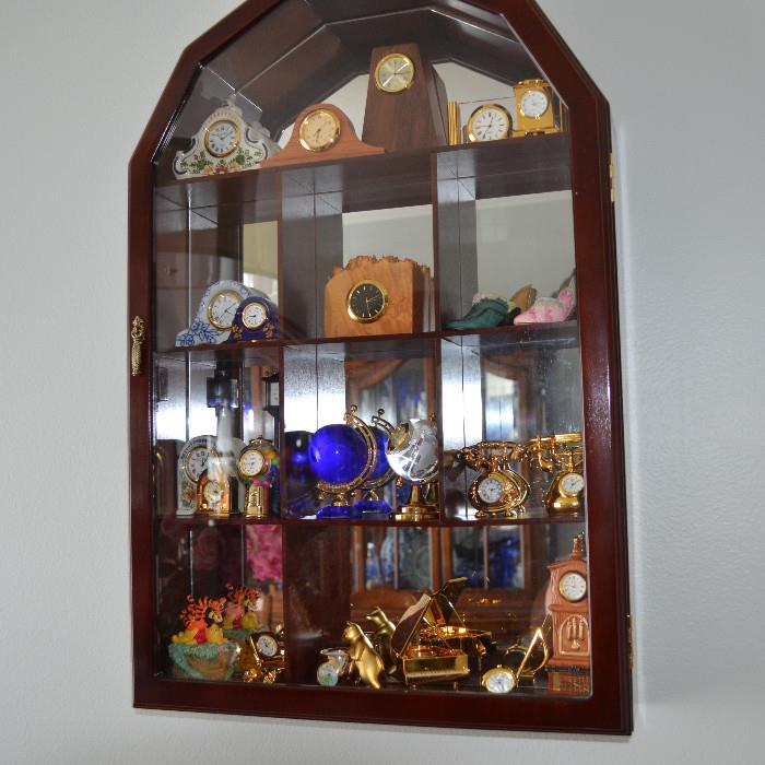 Small curio display cabinets