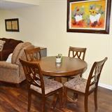 Game table, Oil on Canvas by H. Lee (Hawaiian)