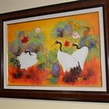 Oil on Canvas, by H. Lee, Hawaiian artist