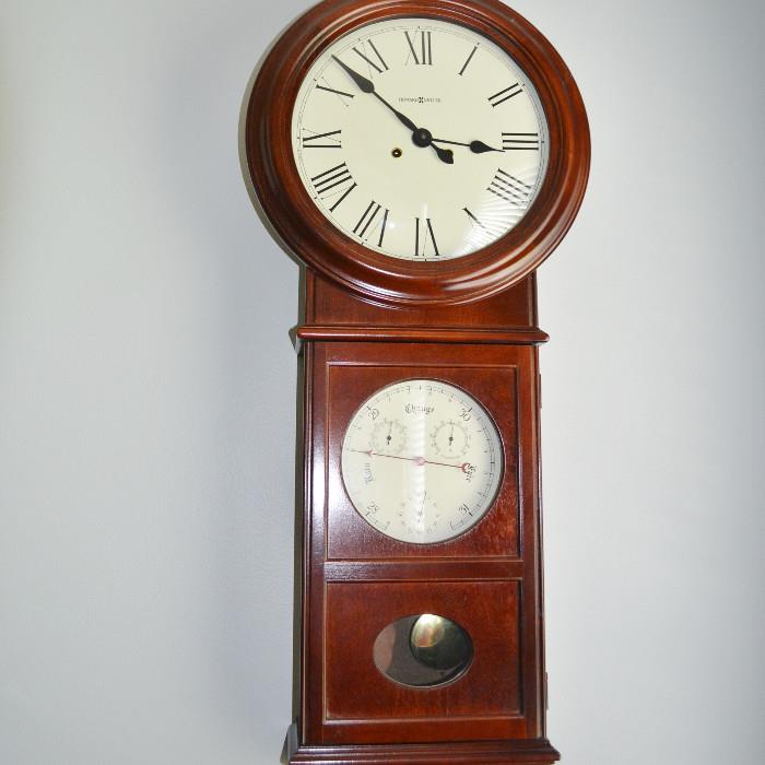 Wall Clock and Barometer