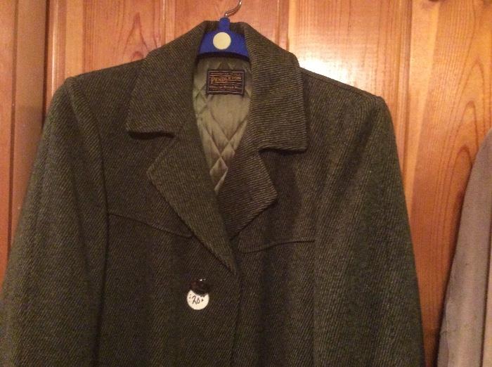 MENS vintage wool coat