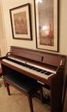 Roland DP-990-MC Designer Piano in Medium Cherry Finish  cd player in perfect condition