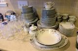 China Set, Crystal Glassware
