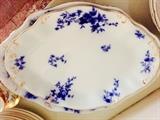 Old English Flo blue China 