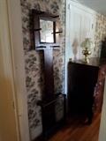 Antique Mirrored Hall Tree