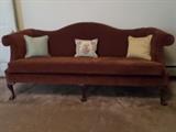 Antique Velvet Couch