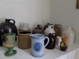 Antique Crocks,Antique Jugs,Antique Pottery,Rare Antique Pitcher