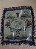 Antique Navy Pillow WW2