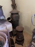 Antique Butcher Block,Antique Wood Stove's