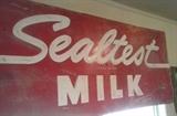 Antique Sealtest Milk Sign