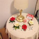 Lovely bisque flowers