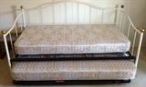 Trundle bed with 2 twin mattresses
