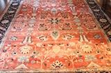 Beautiful Vegetable Dyed Room Size Hand Knotted Carpet