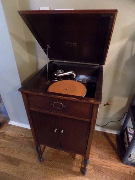 antique phonograph...circa 1935