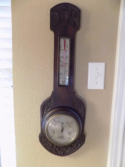 antique barometer