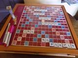 deluxe scrabble set
