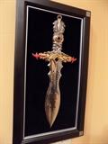 framed dagger