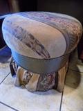 upholstered stool