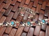 sterling and gemstone bracelets