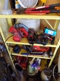 assorted power tools