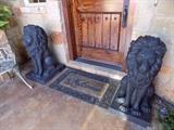 fiberglass lions