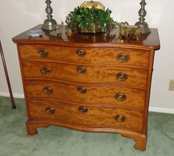 18th Century serpentine chest