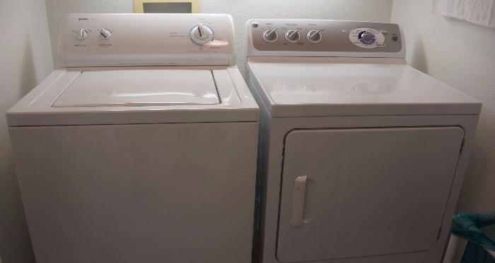 Kenmore washer and GE dryer