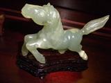 JADE HORSE CARVING