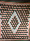 ANOTHER TUMBLING BLOCK QUILT