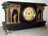 ANOTHER ANTIQUE MANTEL CLOCK