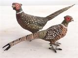 WONDERFUL VIENNA BRONZE PHEASANT BIRD BRONZES