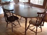 TABLE & "MOOSEHEAD" CHAIRS