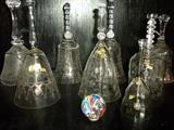 ELEGANT GLASS DINNER BELLS