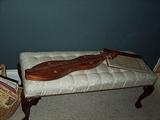 Dulcimer; bench