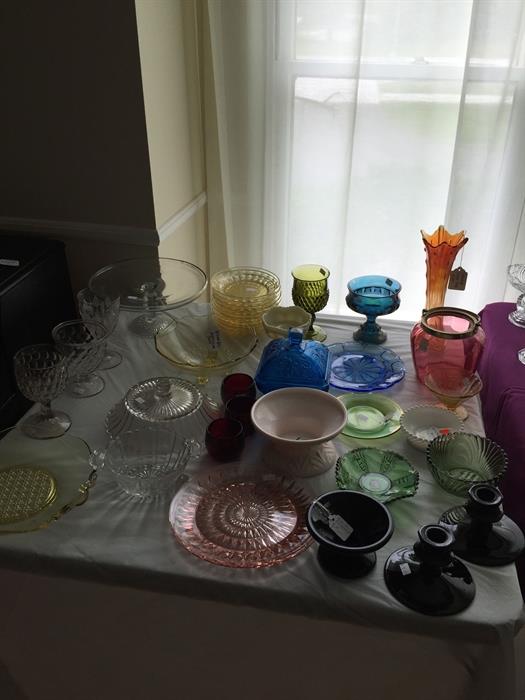 Depression Glass!  You KNOW you need more for your collection!