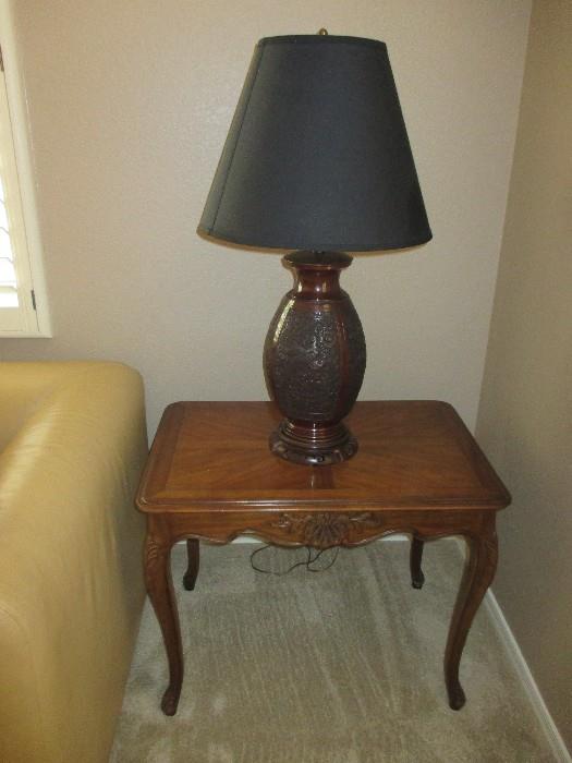 Another fine piece of furniture with a matching lamp
