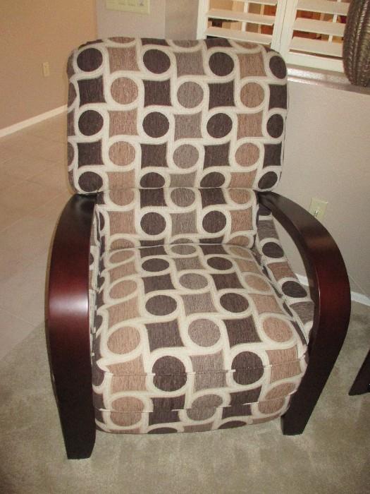 Sit in this chair and you may never want to leave.  It's a recliner as well, what more could you want?